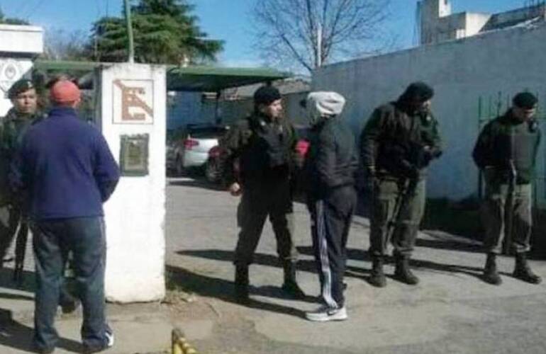 El operativo fue ordenado por una fiscal y estuvo a cargo de la Gendarmería.