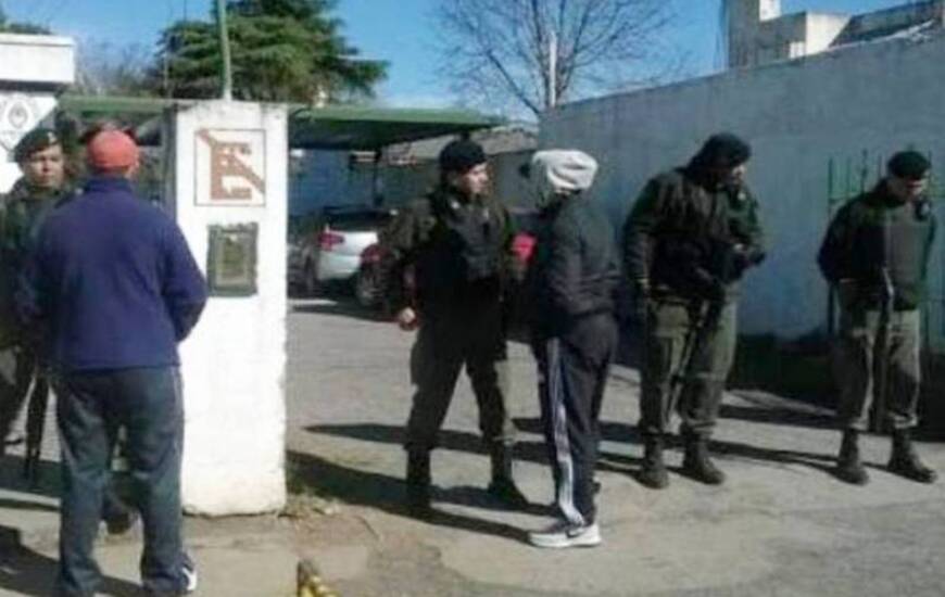 El operativo fue ordenado por una fiscal y estuvo a cargo de la Gendarmería.