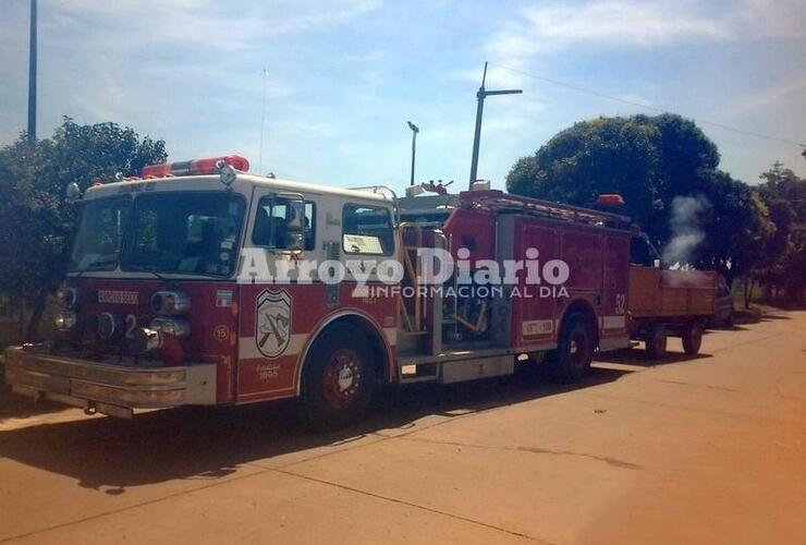 El "Chancho Móvil", un clásico. Los bomberos recorrerán los barrios ofreciendo los números. Foto: Archivo AD