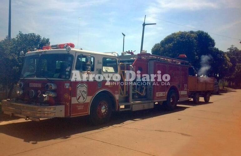 El "Chancho Móvil", un clásico. Los bomberos recorrerán los barrios ofreciendo los números. Foto: Archivo AD