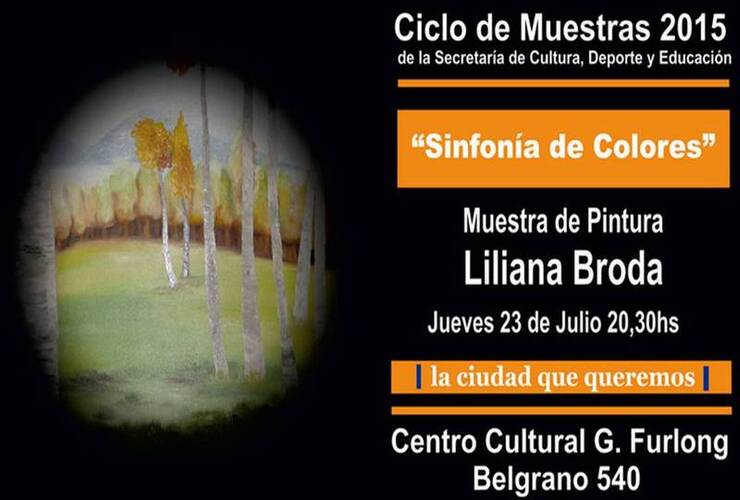 Inauguración de la muestra Sinfonía de Colores.