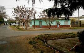 Suipacha y Garibaldi, el lugar donde se produjo el asesinato y donde trabajó la policía en las primeras horas de hoy. Crédito foto: Celina M. Lovera