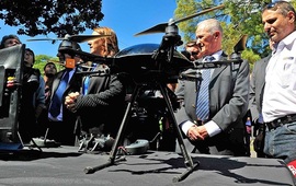 El gobierno de la provincia ya comenzó a operar los drones