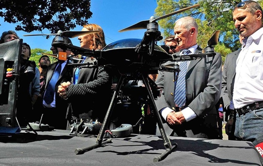 El gobierno de la provincia ya comenzó a operar los drones
