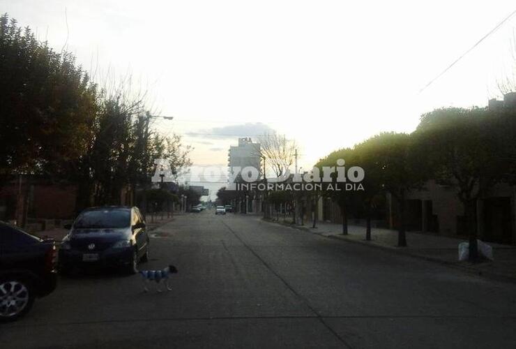 Cielo parcialmente cubierto esta mañana en Arroyo Seco