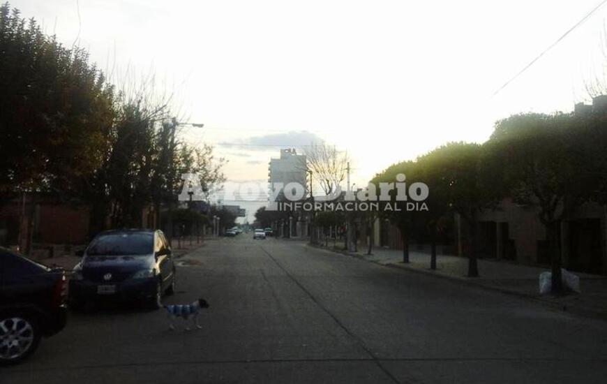 Cielo parcialmente cubierto esta mañana en Arroyo Seco