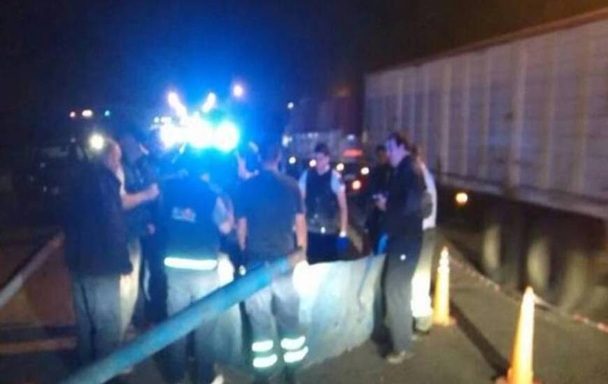 Tragedia. La víctima no había sido identificada. Foto: Twitter / @SintesisSanLzo