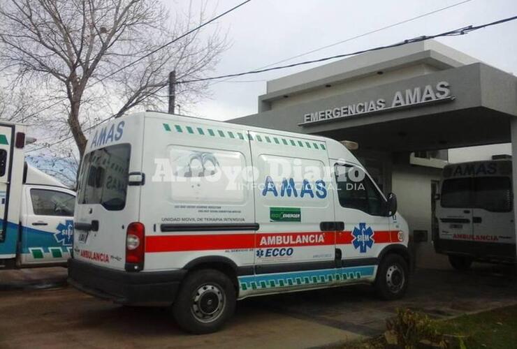 AMAS Unión Emergencias Regionales S.A René Favaloro 566- (2128) Arroyo Seco - Santa Fe Tel.: 03402-421590