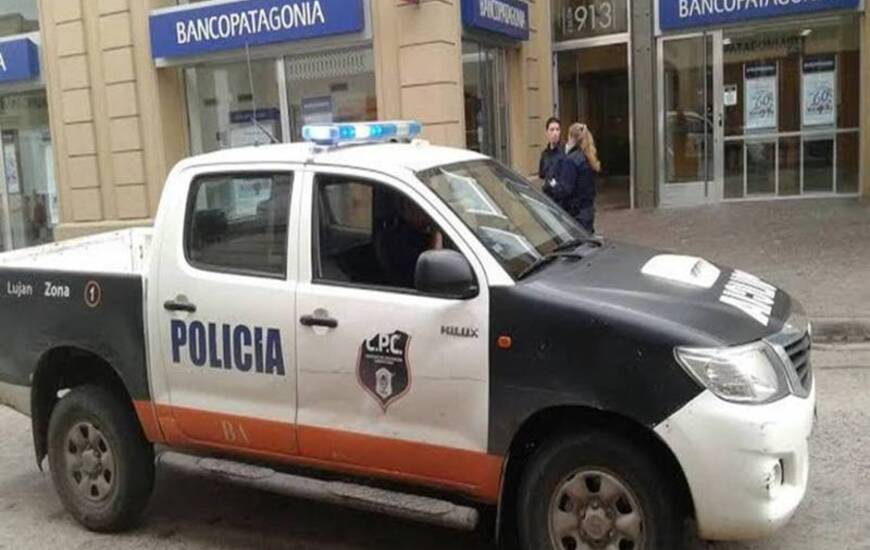 Asaltaron un banco en Luján
