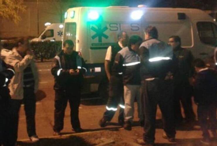Violento asalto en una ambulancia del Sies