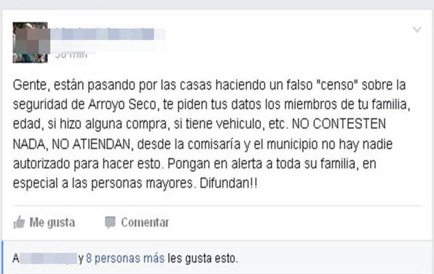 Foto: captura de pantalla facebook