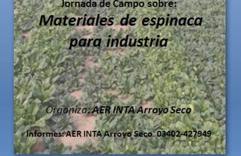 Organiza AER INTA Arroyo Seco