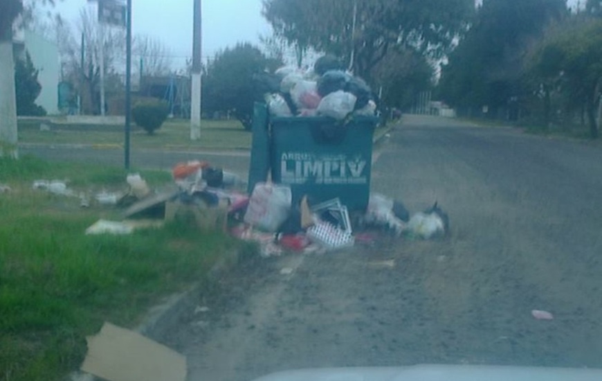 La imagen fue enviada este miércoles a nuestra redacción