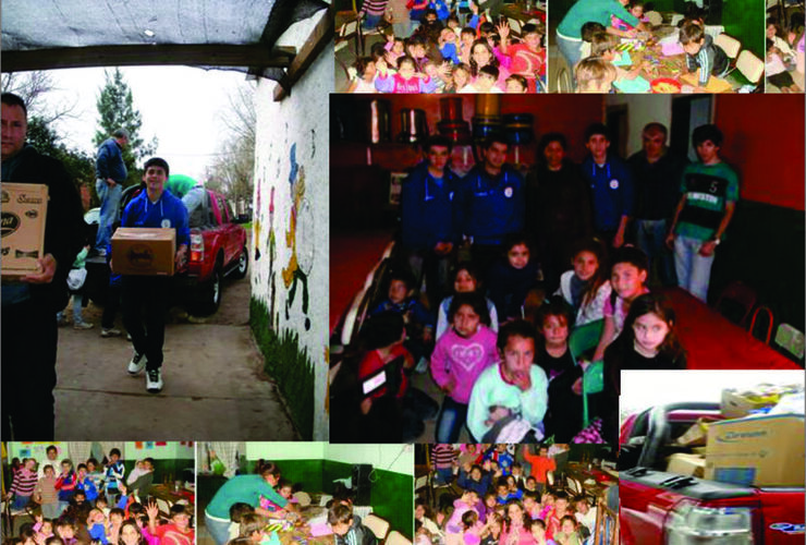 Imagen de El grupo de monaguillos de la parroquia entregó donaciones