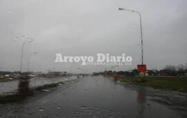 El agua complicaba los viajes a Buenos Aires y a Córdoba