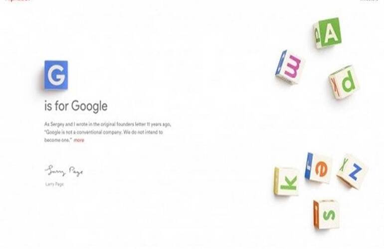 Google ahora se llama Alphabet