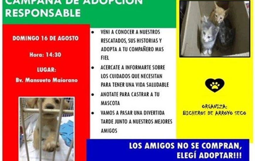 Imagen de Campaña de Adopción Responsable