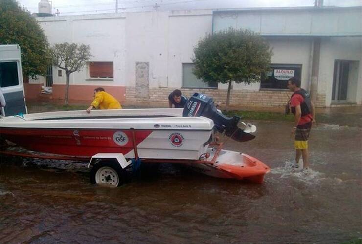 Imagen de Santa Fe: cerca de cien personas permanecen evacuadas