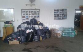 Las donaciones se reciben en el cuartel durante las 24 horas y hasta el viernes inclusive