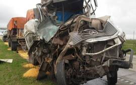 Tres heridos. Accidente en cadena en la autopista a Córdoba