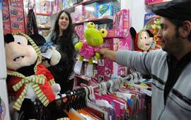 Las jugueterías estuvieron activas por la fecha. Foto: Imagen Ilustrativa