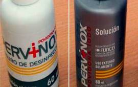 Imagen de ¡Atención! Con este envase blanco se comercializa el Pervinox trucho