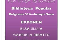 Imagen de Invitación de la Biblio a una nueva muestra