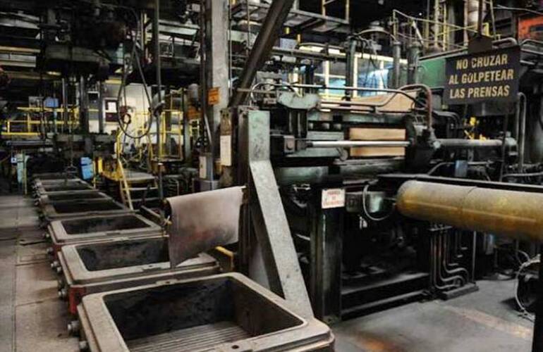 La planta de Villa Constituci&oacute;n, en riesgo de cierre.