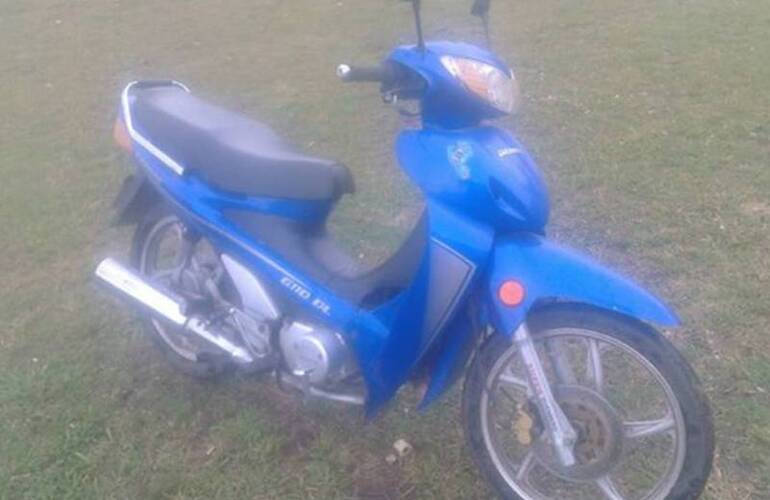 Esta es la moto robada