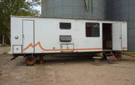 Esta es la casilla que se robaron los delincuentes.