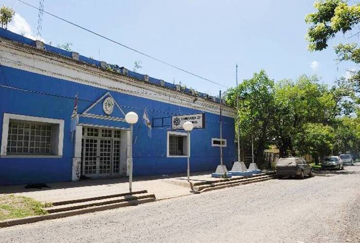 La seccional 23 de Funes, donde se llevan adelante las actuaciones por el asalto.