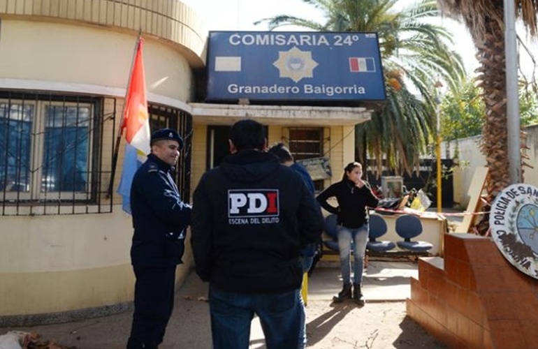 La denuncia fue radicada en la comisaría 24ª de Granadero Baigorria.