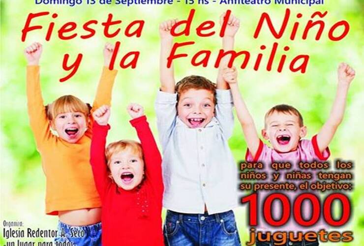 Imagen de El domingo "Fiesta del Niño y la Familia" en el Anfiteatro Municipal