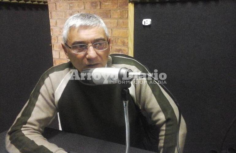 Eduardo Carlucci, Presidente de la Asociación de Bomberos Voluntarios de Arroyo Seco