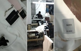 Imagen de Clausuraron taller clandestino que hacía ropa para marcas top
