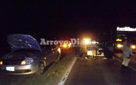 El choque se registró este jueves por la noche