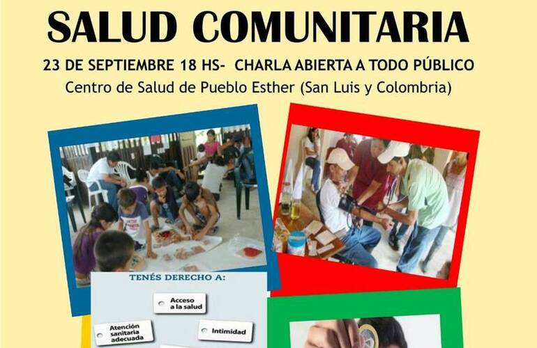 Imagen de Charla abierta sobre Salud Comunitaria