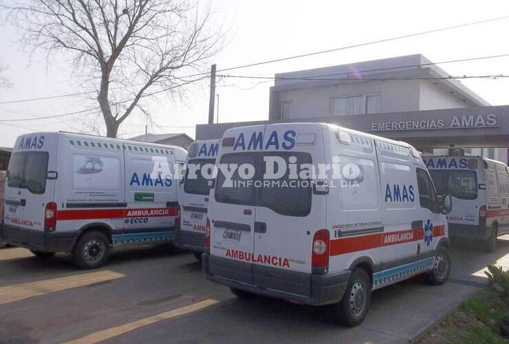 AMAS Unión Emergencias Regionales S.A René Favaloro 566- (2128) Arroyo Seco - Santa Fe Tel.: 03402-421590