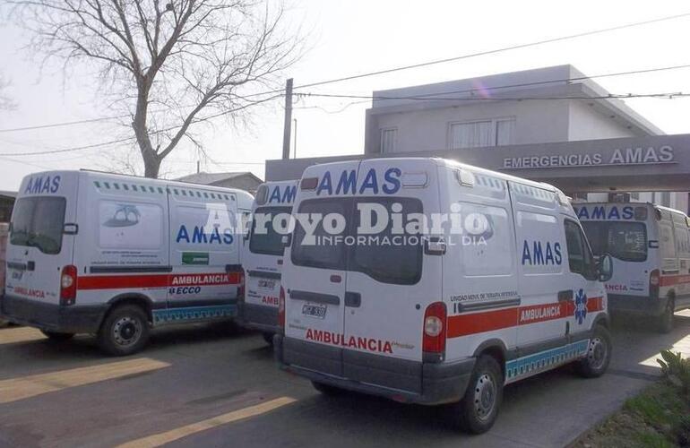 AMAS Unión Emergencias Regionales S.A René Favaloro 566- (2128) Arroyo Seco - Santa Fe Tel.: 03402-421590