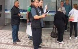 La sede del NBSF asaltada esta mañana. Foto: captura de pantalla El Tres