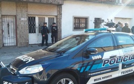 La vivienda donde funcionaba el taller, en la zona sur de Rosario. Foto: S.Meccia