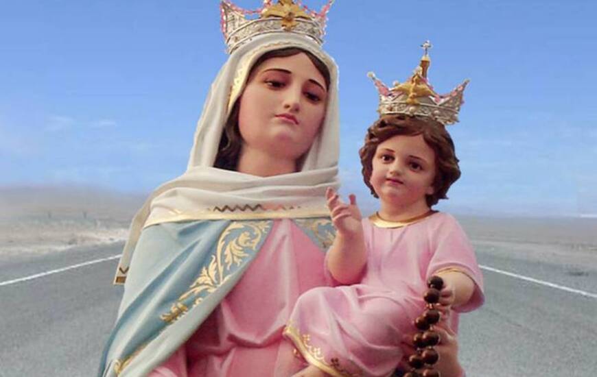 Imagen de María, madre de la misericordia