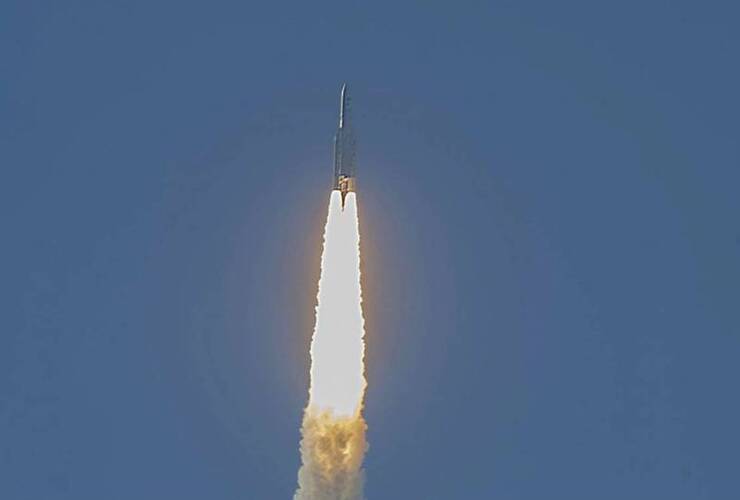 Imagen de El Arsat-2 ya viaja rumbo al espacio