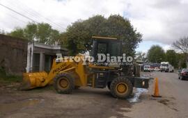 Imagen de Se rompió otra de las máquinas de la municipalidad