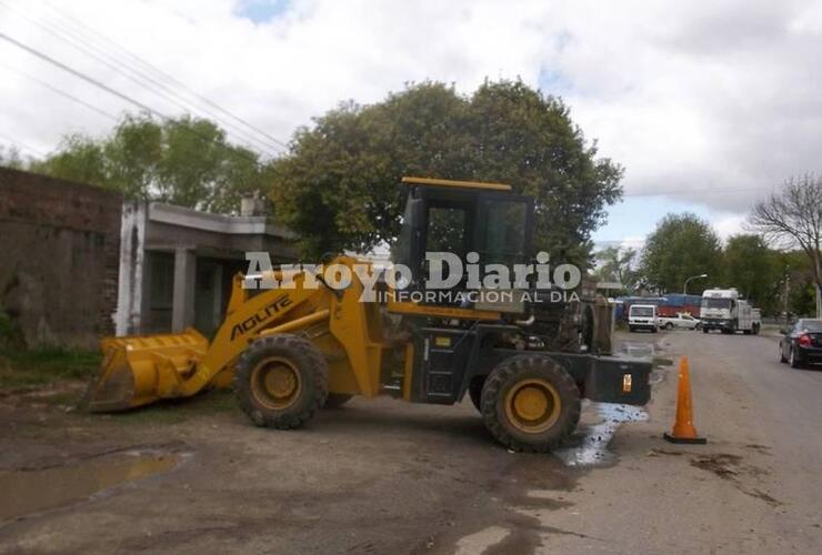 Imagen de Se rompió otra de las máquinas de la municipalidad