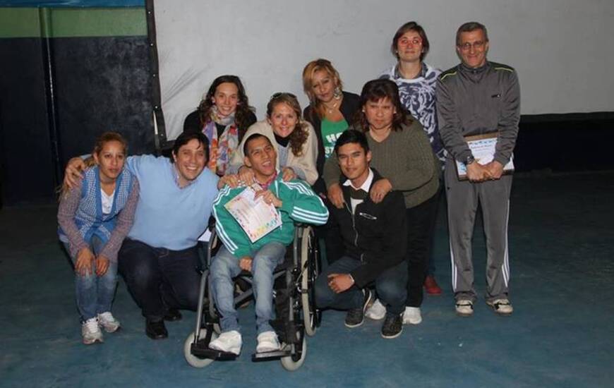 Imagen de Exitosa presentación de Abrazos de Agua en Fighiera