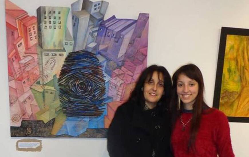 Alicia Mónica Ayuso y Karen De Giacomo. Foto: Facebook