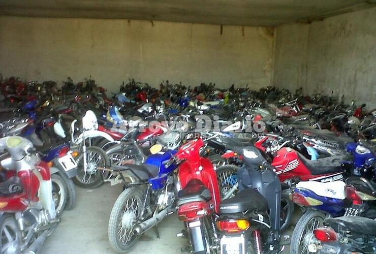 Imagen de Unas 600 motos secuestradas y sin retirar