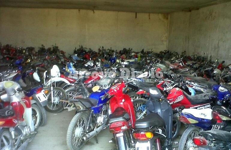 Imagen de Unas 600 motos secuestradas y sin retirar