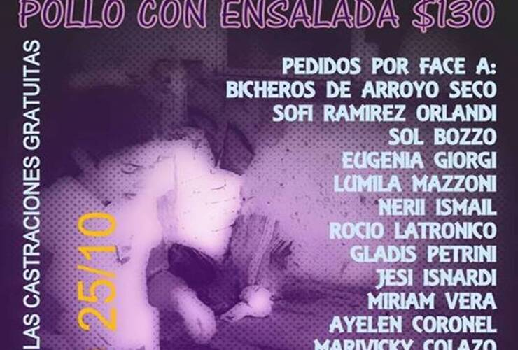 Imagen de Bicheros de Arroyo Seco organiza una nueva pollada solidaria